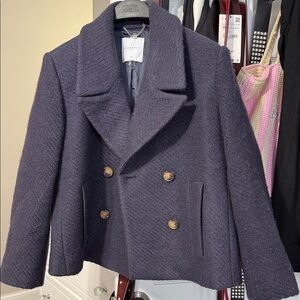 Double-Breasted Navy Jacket